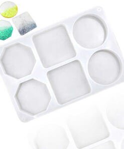 3 kind shape round square Chess mold