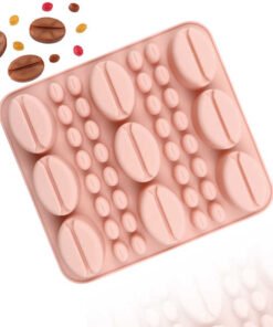 Small coffee bean shape mixed mold