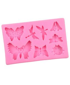 Alternative view of Vedini Different Butterfly and insect shape silicone resin mold hand make chocolate bake decoration mold diy reused JKB-739