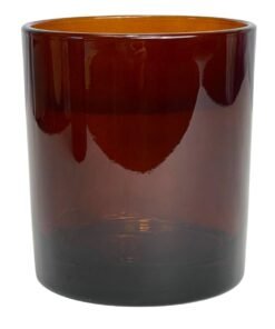Alternative view of Vedini 200ml Coffee Glass Candle Jar – Premium Frosted Glass Jar for Candle Making, Gifting & Home Decor