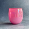 Pink Crystal Glass Jar