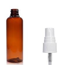 Alternative view of VEDINI REFILLABLE AMBER SPRAY BOTTLE (1 BOTTLE)