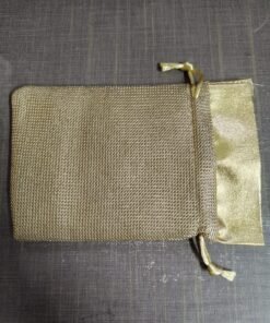 Alternative view of Vedini Jute type Cloth Potli bag