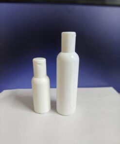 White Flip Top Cap Plastic HDPE Bottle For Lotion/Oil/Sanitizer 20MM NECK (1 BOX)