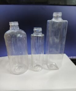 Transparent Refillable Plastic Bottles 24MM NECK (1 BOX)