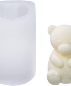 Teddy Small Candle Silicone Mold