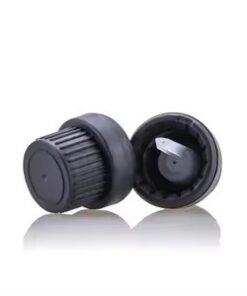 Alternative view of 18mm Double Seal Cap and Clear Inner Lid for Euro Dropper