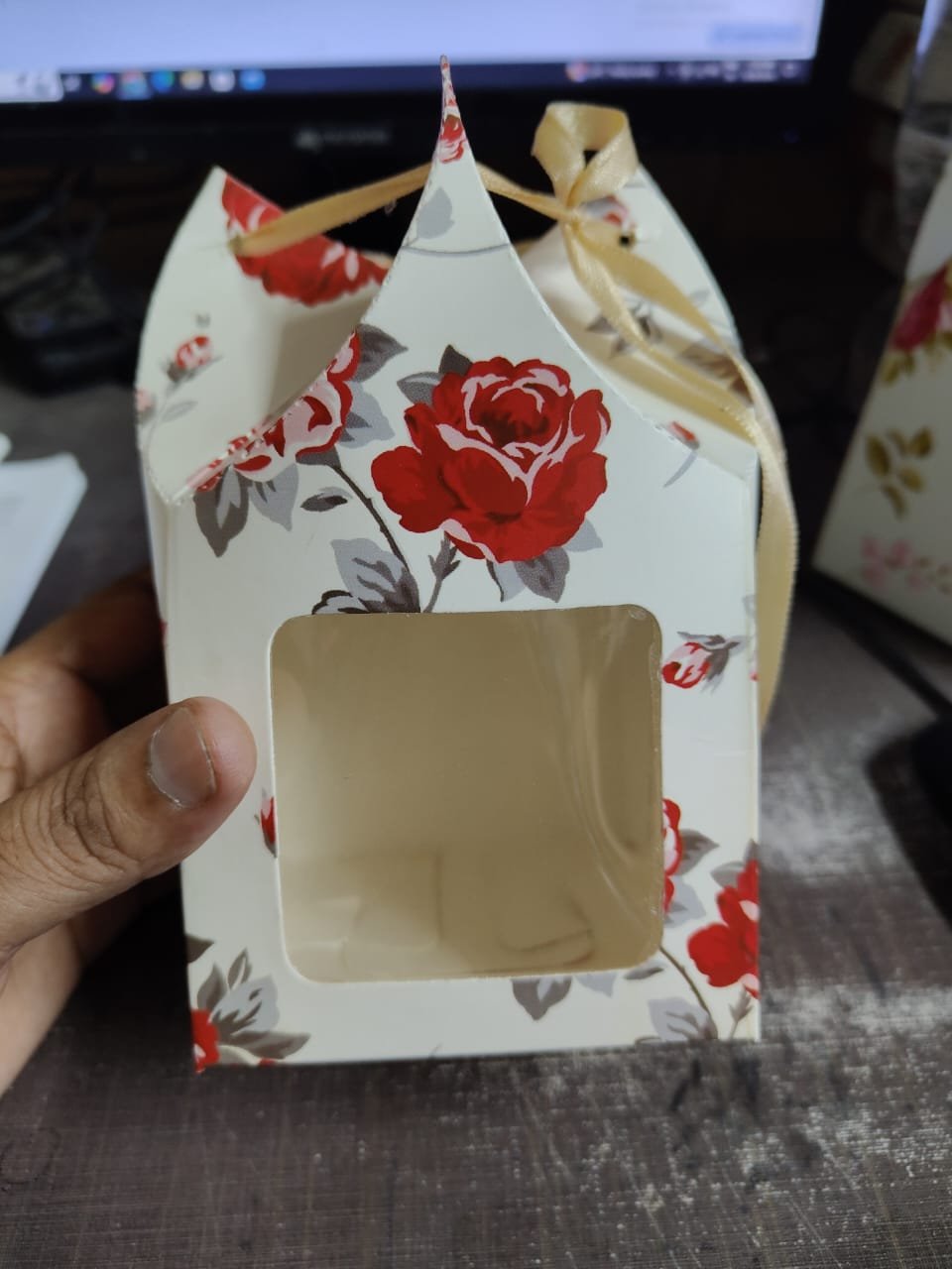 Vedini Paper 1 PCS Candle JAR GIFT BOX PACKAGING