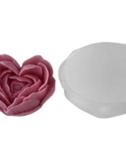3D Fondant Heart Leaves Shape Mold