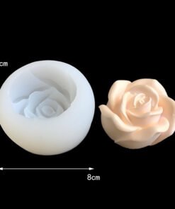 Vedini Rose Flower Bloom silicone Mold -7.4*7.3*4 Cm WCM-237