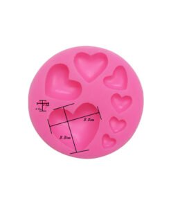 Alternative view of Vedini 3D Loving Heart Shape Baking Mold Fondant Cake Chocolate Mold jkb-2005