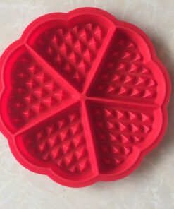 Heart shape Waffle Silicone Molds