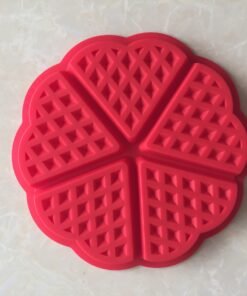 Alternative view of Vedini Heart shape Waffle Silicone Molds, Waffle Muffin Molds, Waffle Baking Mold Jkb-2001