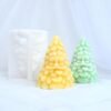3D Christmas Tree Candle Mold