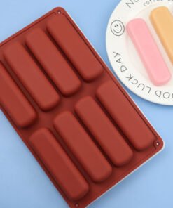 8 Cavity Long Strips Eclair Mold