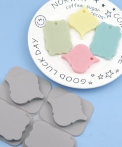4 Cavity Doorplate silicone mold