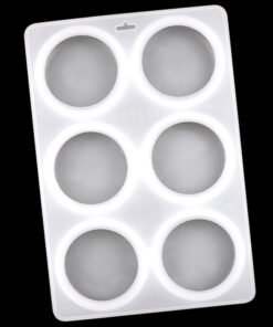 Alternative view of Vedini 6 Cavity Resin Coaster Molds,3.8Inch Deep Round Coaster Silicone Mold Large Coaster Molds for Coasters Epoxy Resin Craft Art Jkb-2002