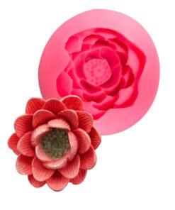 Lotus shape Candle silicone mold