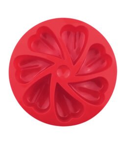 Alternative view of Vedini 7 Cavity love scone silicone cake mold Heart-shaped baking Candle Mold jkb-2045