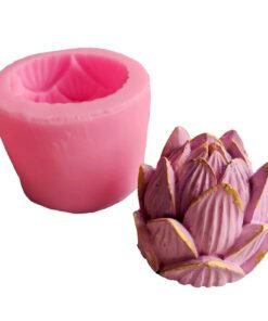 3D Lotus Shaped Silicone Mold