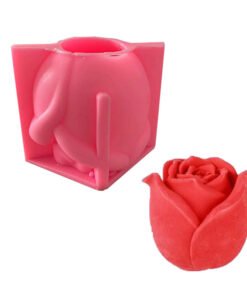 3D Rose Silicone Mold