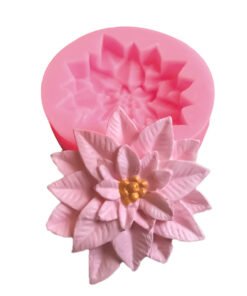 Red fruit holly leaf fondant Mold