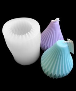Pear Shape Candle Silicone Mold