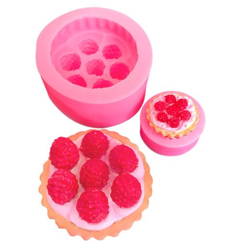 Vedini Large Raspberry Tower strawberry tower pinch mold candle mold JKB-2036 - Image 4