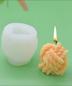 Alternative view of Vedini Creative Design Knot Shape 3D Silicone Mold Wholesale Fondant Cake Decorating Silicone Mold For Candle Holder JKB-218