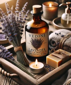Vedini Lavender Driftwood Candle & Cosmetic Fragrance Oil ( Cold Process Stable )