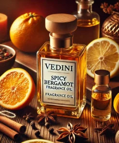 Vedini Spicy Bergamot Candle & Cosmetic Fragrance Oil ( Cold Process Stable )