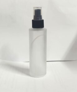 Frosted Glass Pump Bottles