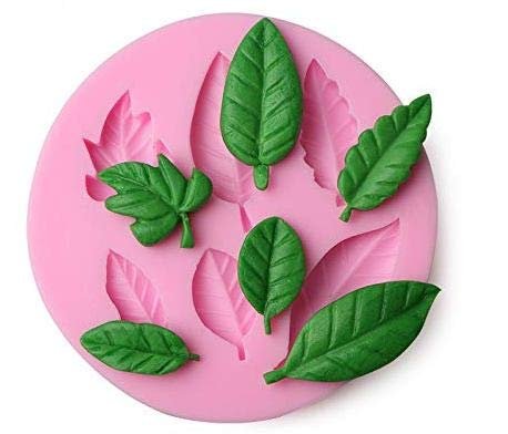 Vedini Mix Leaf silicone mold CFM080 for cake chocolate fondant candle resin and DIY crafts