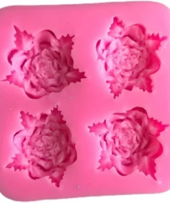 Alternative view of Vedini Rose Flower Fondant CFM263