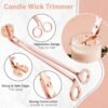 Elegant 3-in-1 stainless steel candle care tools in premium gift box