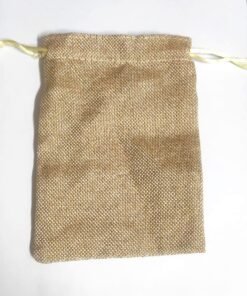 Vedini Jute Potli Bags (Golden)  Size : 12 cm  *17 cm