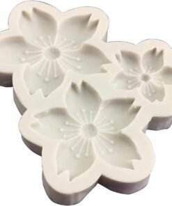 3D Flower Cherry Blossoms Fondant Mold