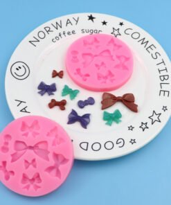 8 Cavity large and small bow DIY drip glue mold