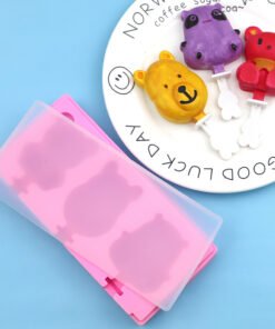 3 Cavity Ice Cream Silicone Mold