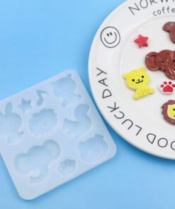 9 cavity Resin cartoon animal crystal glue mold
