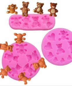Alternative view of Vedini Love Bear Love Gift Box Love Valentine's Day Theme Silicone Mold JKB 5065