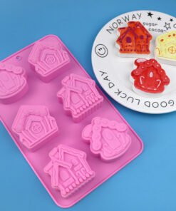 6 Cavity room rice cake mold