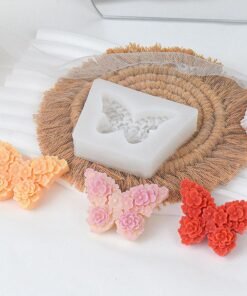 Rose Butterfly Chocolate Mold