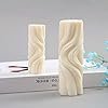Vedini 3D Wave Pillar Soap Resin Mold Strip Chocolate Making Set Desk Plaster Decor Gift JKB 5016A  50-16B