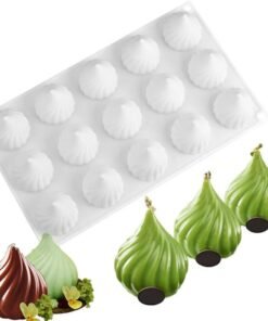 Spiral Modak Silicone Mold
