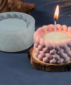 Twine Rope Shape Candle Holder Resin Mold