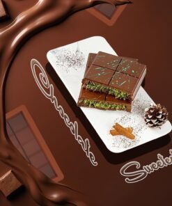 Alternative view of Vedini Silicone Kunafa & Chocolate Mold – Flexible & Reusable Dessert Mold for Pistachio-Stuffed Bites, Candy, Chocolate & Baking JKB 1034