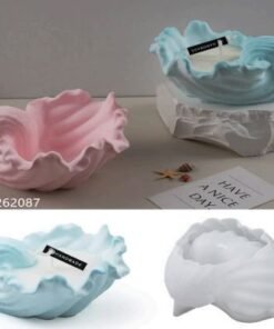 Vedini Silicone Shell Shape 3D Designer Conch Mold | Candle Mold, Soap Mold, Resin Craft Mold for DIY Art, Home Décor, Gift Making (5160)