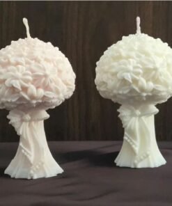 Alternative view of Vedini Daisy Bouquet Candle Silicone Mold WCM707