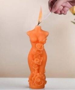 Lady Candle Silicone Mold